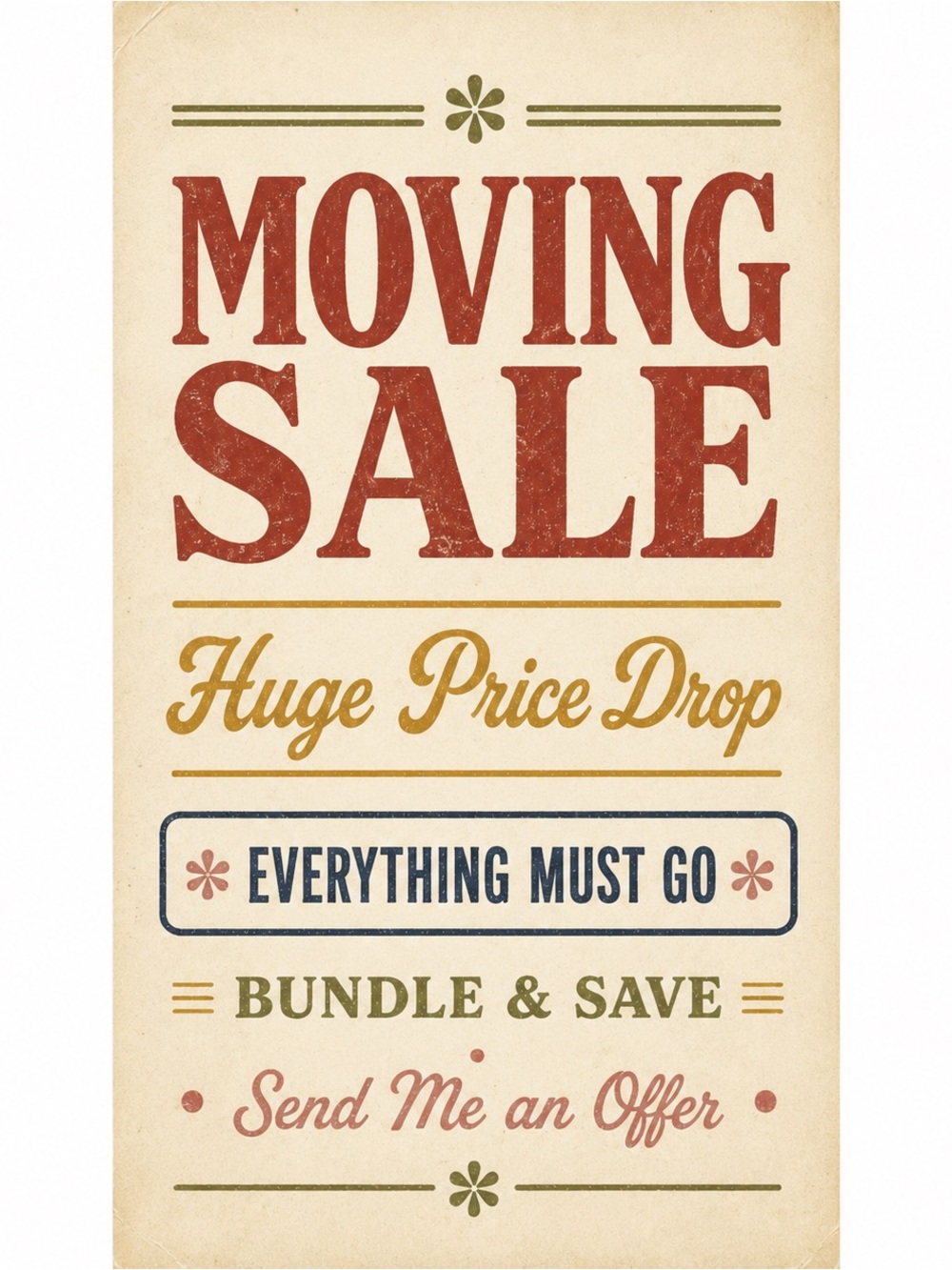 ✨ Moving SALE ✨